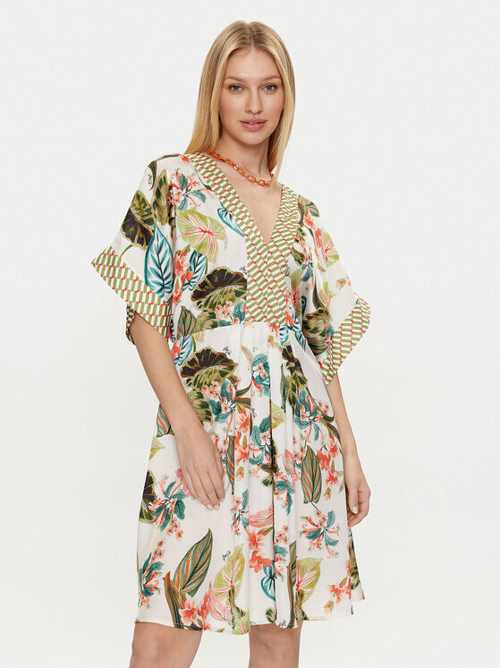 Платье на каждый день реглан крой Liu Jo, белый 
Платье на каждый день реглан крой Liu Jo, белый