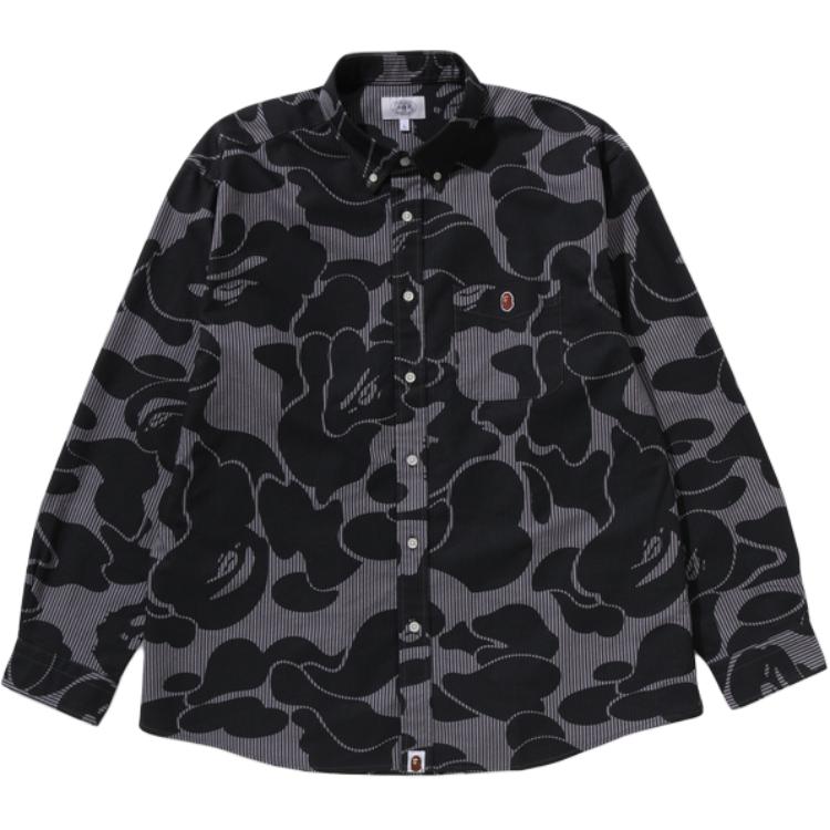 Рубашка Bape Stripe Camo Relaxed Fit A BATHING APE, черный
Рубашка Bape Stripe Camo Relaxed Fit A BATHING APE, черный