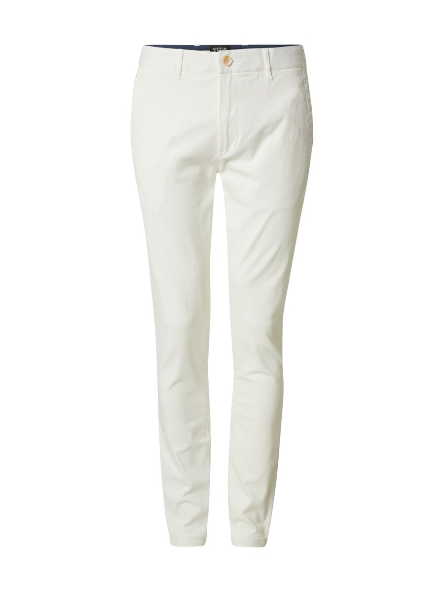Облегающие брюки-чинос SCOTCH & SODA Mott, белый 
Облегающие брюки-чинос SCOTCH & SODA Mott, белый