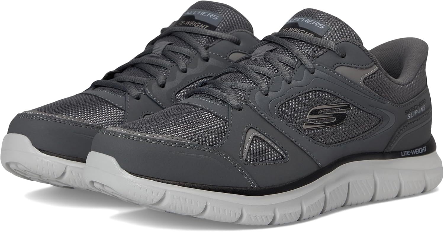 Мужские кроссовки Skechers Track Ezral без шнурков, Charcoal
Мужские кроссовки Skechers Track Ezral без шнурков, Charcoal