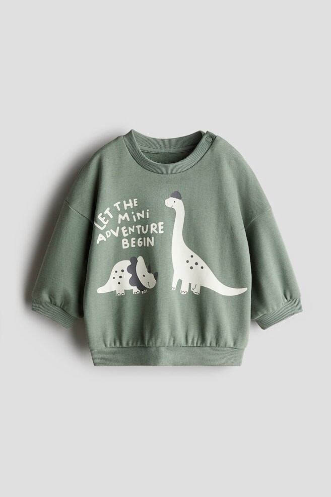 Толстовка с принтом H&M, зеленый
Толстовка с принтом H&M, зеленый