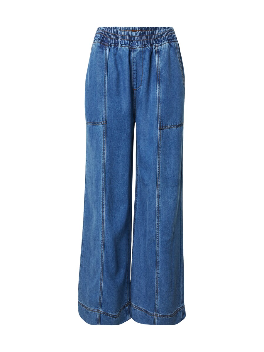 Джинсы с широкими штанинами FRNCH PARIS, Blue Denim
Джинсы с широкими штанинами FRNCH PARIS, Blue Denim