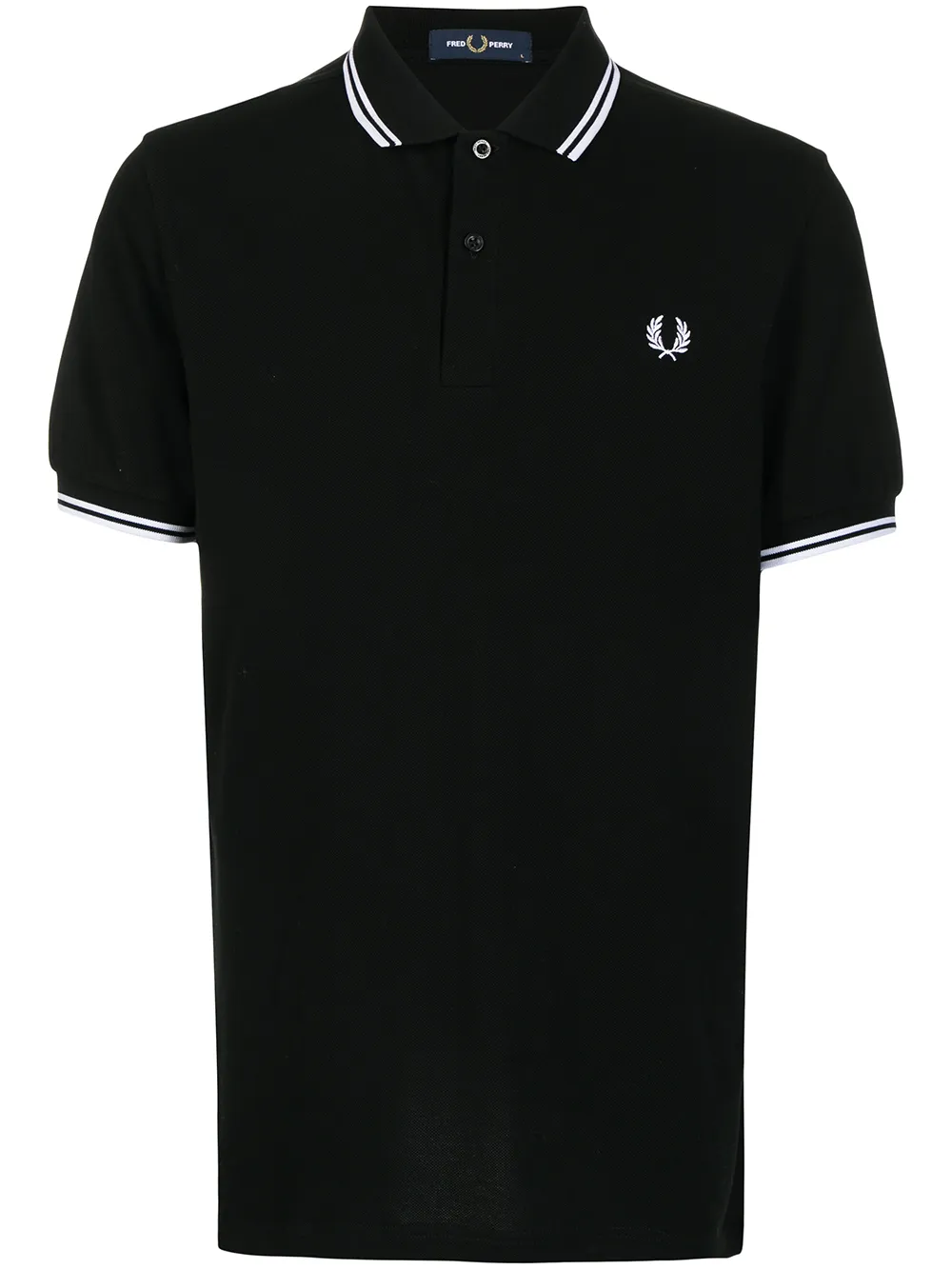 Рубашка поло с вышитым логотипом Fred Perry, черный
Рубашка поло с вышитым логотипом Fred Perry, черный