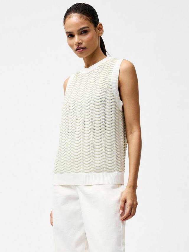 Лондонский джемпер без рукавов French Connection, кремовый
Лондонский джемпер без рукавов French Connection, кремовый
