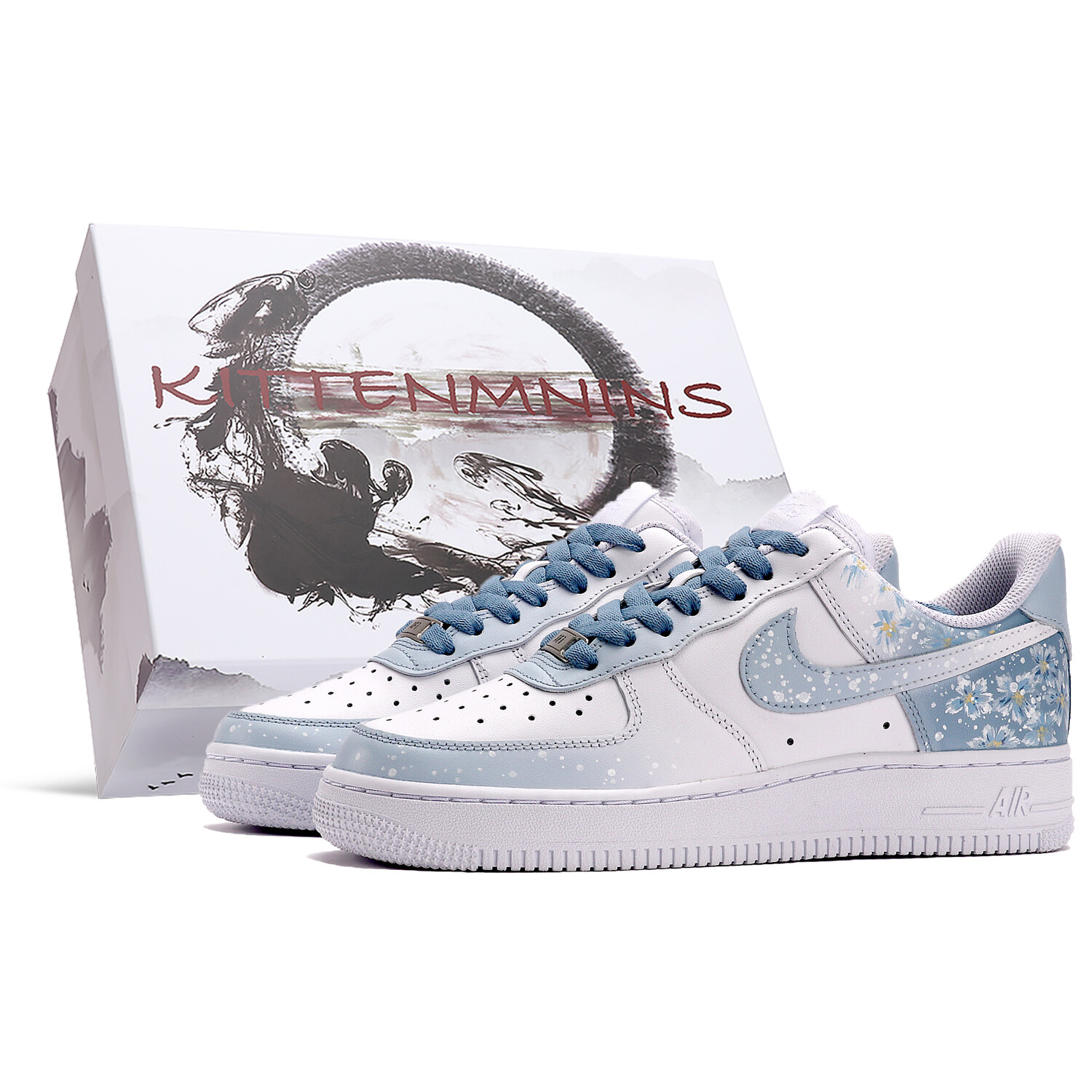 Кроссовки Nike Air Force 1 Skateboarding Shoes Men Low-top Blue/white, синий/белый
Кроссовки Nike Air Force 1 Skateboarding Shoes Men Low-top Blue/white, синий/белый