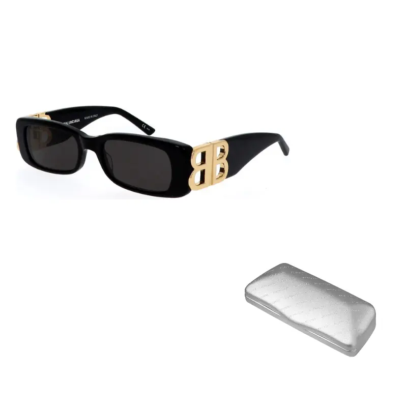 Balenciaga Солнечные очки прямоугольной формы, Black
Balenciaga Солнечные очки прямоугольной формы, Black