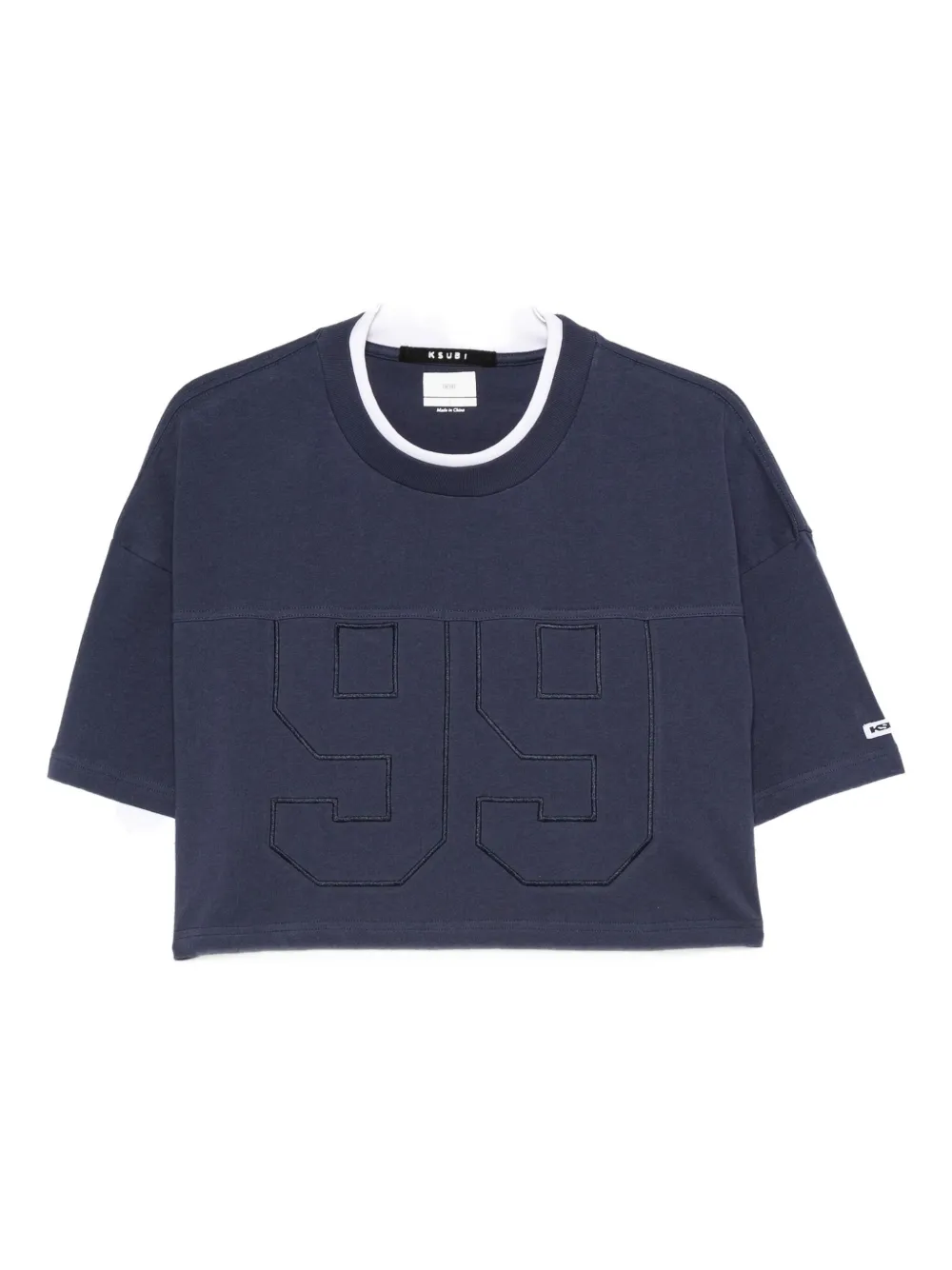 Укороченная футболка "99 Boyfriend" Ksubi, синий
Укороченная футболка "99 Boyfriend" Ksubi, синий