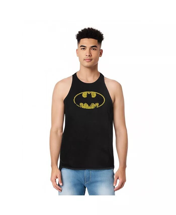 Мужская классическая майка с логотипом и потертостями для взрослых Batman, черный
Мужская классическая майка с логотипом и потертостями для взрослых Batman, черный