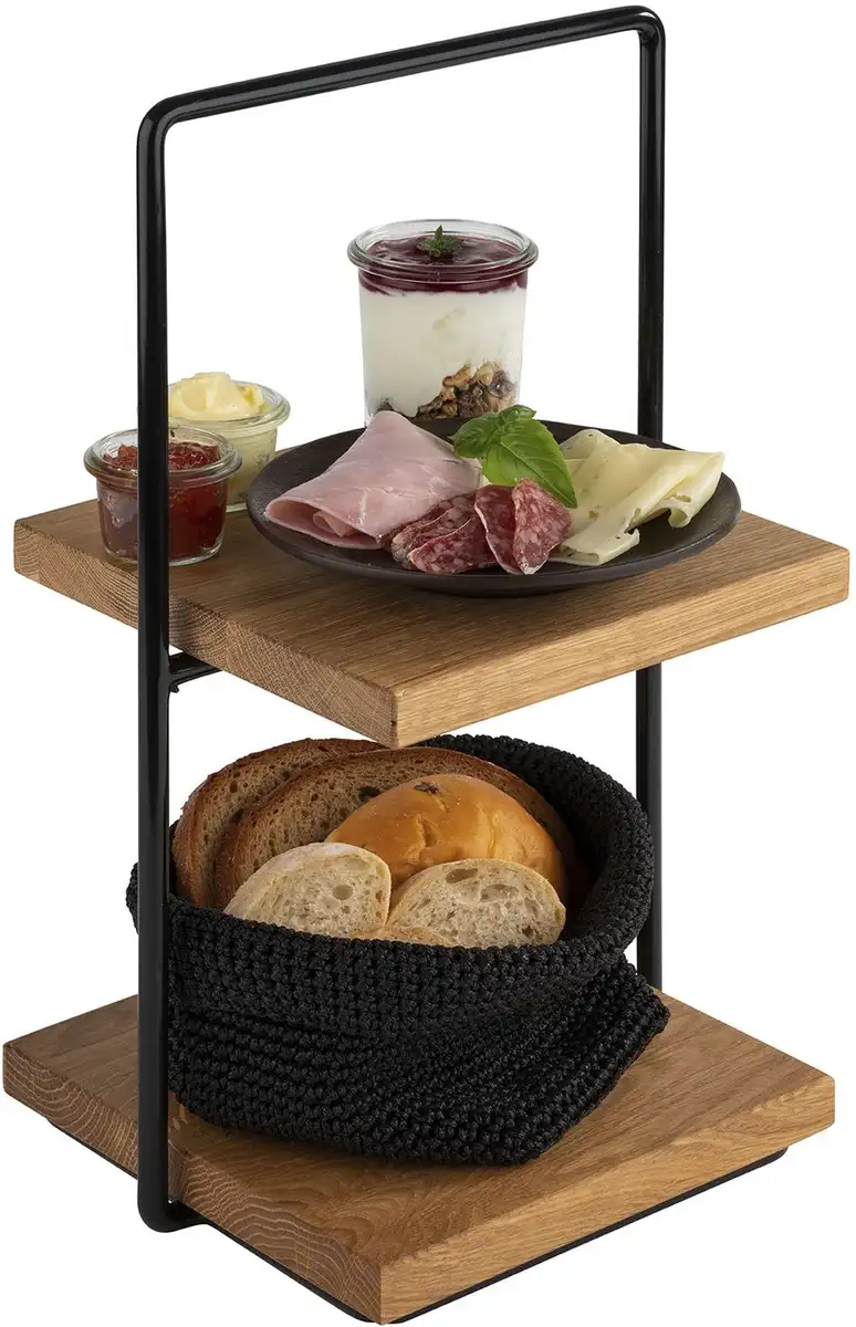 APS etagere "Perfecto", (3 части), возможно универсальное использование, 2 уровня 20х40,50х23 см, темно-коричневый
APS etagere "Perfecto", (3 части), возможно универсальное использование, 2 уровня 20х40,50х23 см, темно-коричневый