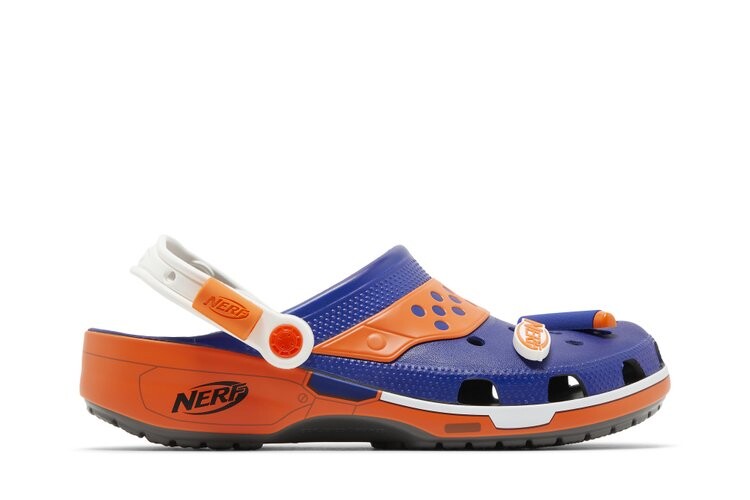 Кроссовки Crocs NERF x Classic Clog 'Blaster Dart', серый
Кроссовки Crocs NERF x Classic Clog 'Blaster Dart', серый