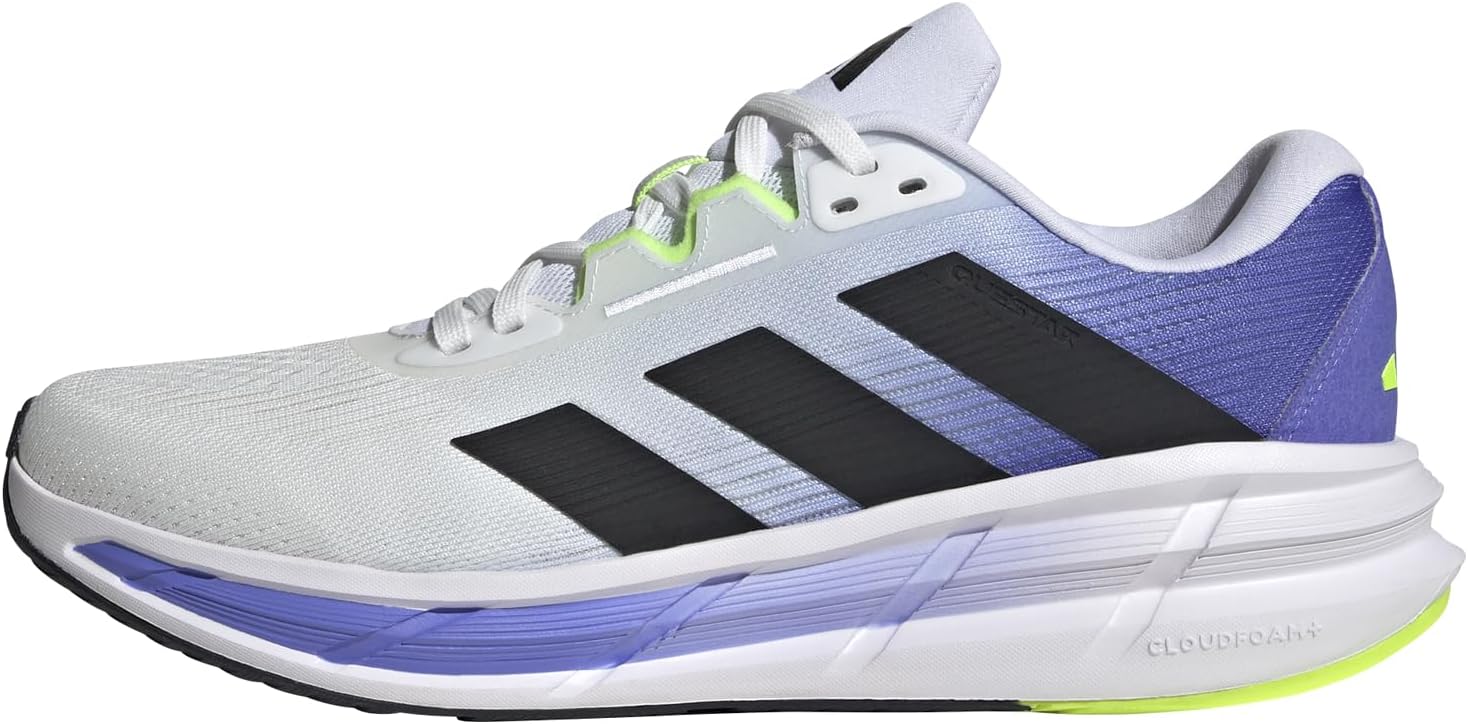 Мужские кроссовки Adidas Questar 3 для бега, белый/черный/синий
Мужские кроссовки Adidas Questar 3 для бега, белый/черный/синий