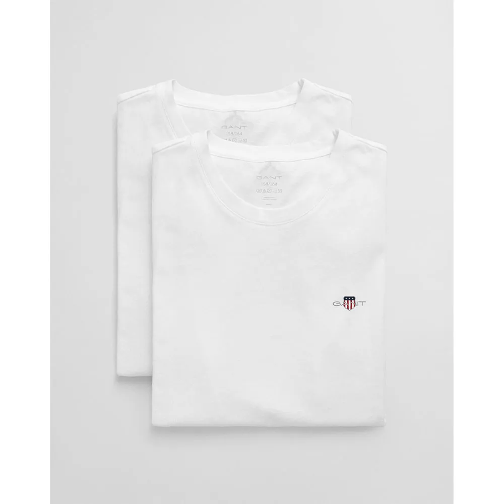 Футболка с коротким рукавом Gant 900005008, 2 шт, белый
Футболка с коротким рукавом Gant 900005008, 2 шт, белый