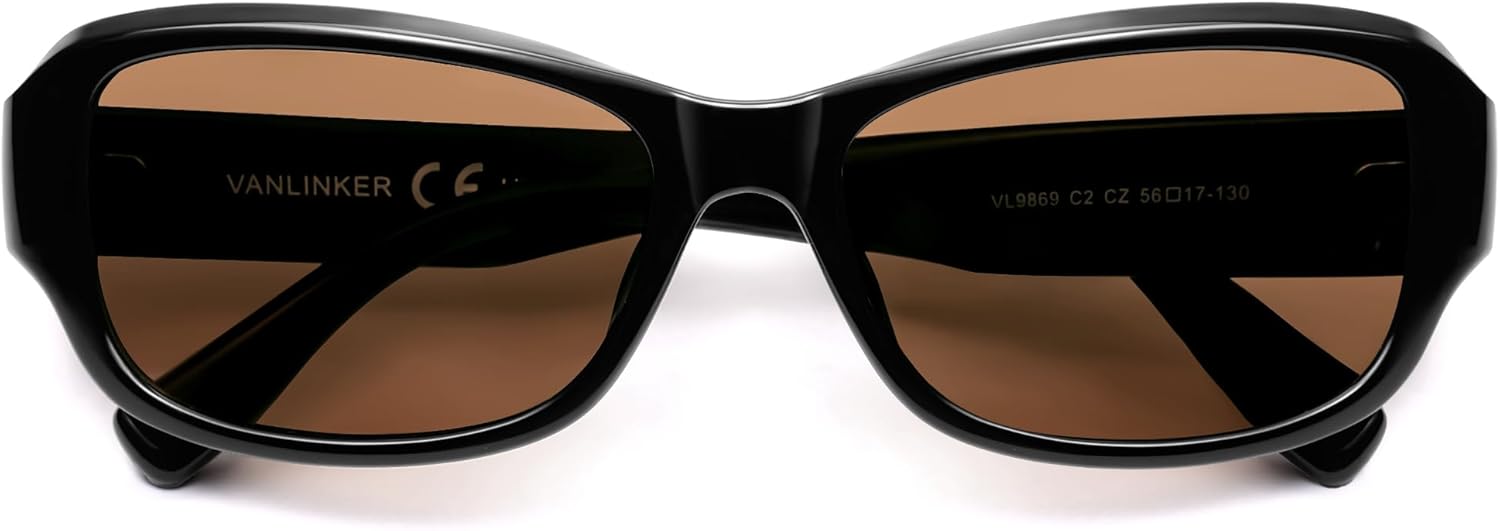 Солнцезащитные очки VANLINKER Retro Polarized Rectangle для женщин и мужчин, модные в стиле 90-х, с мягкой квадратной оправой, средние прямоугольные очки VL9869, C2-black/Brown
Солнцезащитные очки VANLINKER Retro Polarized Rectangle для женщин и мужчин, модные в стиле 90-х, с мягкой квадратной оправой, средние прямоугольные очки VL9869, C2-black/Brown
