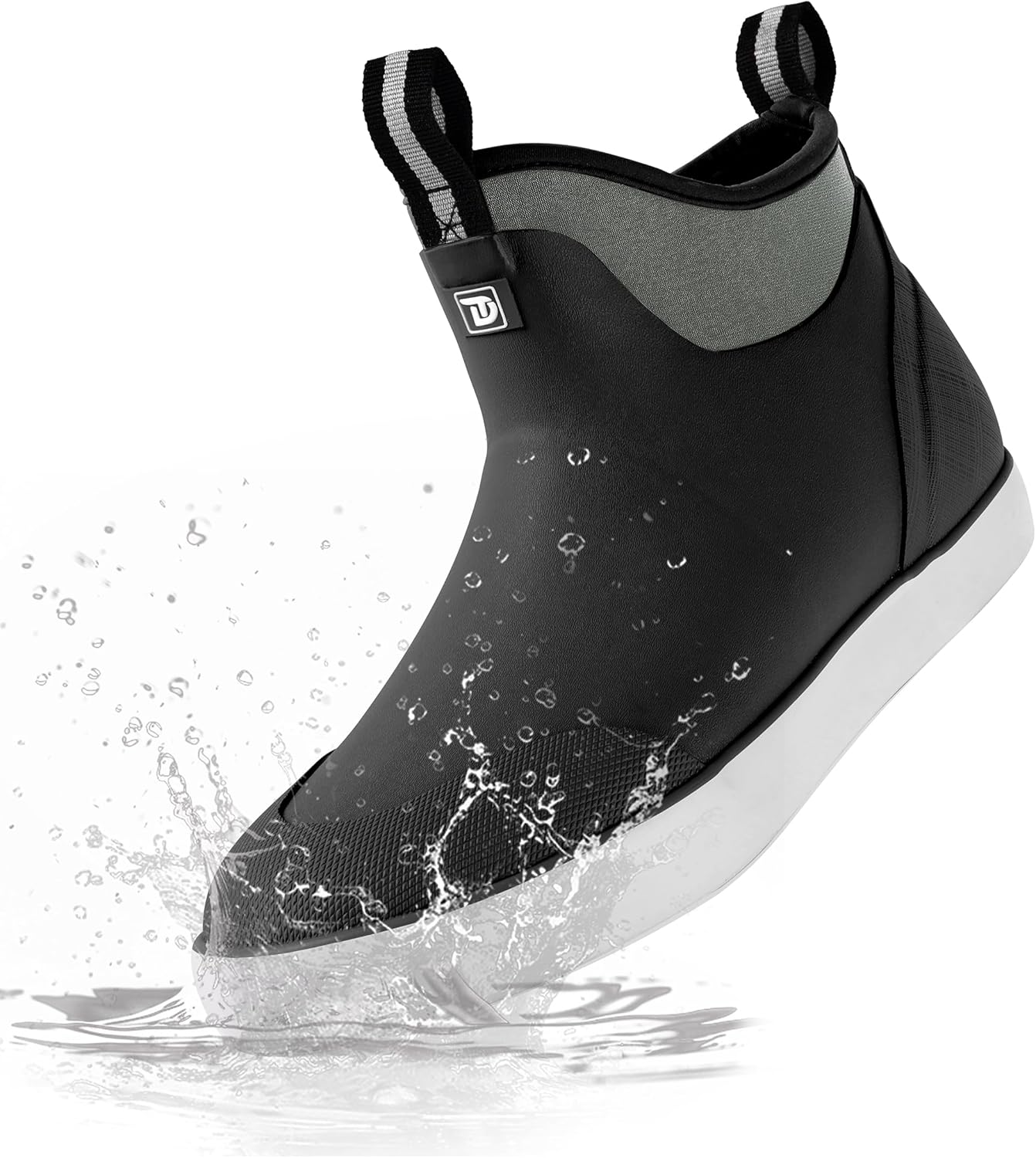 Мужские сапоги Trudave Deck, водонепроницаемые дождевые сапоги с высокой стойкостью к скольжению, удобные для надевания сапоги для соленой воды, неопрено-резиновые ботинки до щиколотки для лодок и парусного спорта, черный
Мужские сапоги Trudave Deck, водонепроницаемые дождевые сапоги с высокой стойкостью к скольжению, удобные для надевания сапоги для соленой воды, неопрено-резиновые ботинки до щиколотки для лодок и парусного спорта, черный