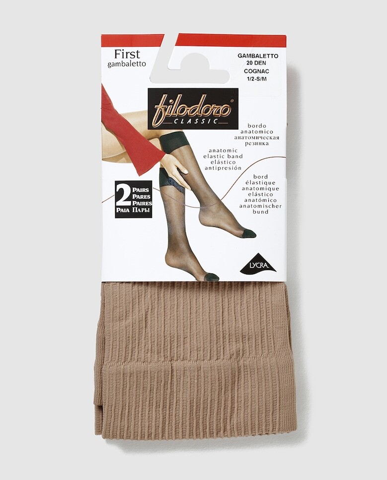 Комплект из двух мини-колготок плотностью 20 ден с анти-давящей резинкой Filodoro
Комплект из двух мини-колготок плотностью 20 ден с анти-давящей резинкой Filodoro