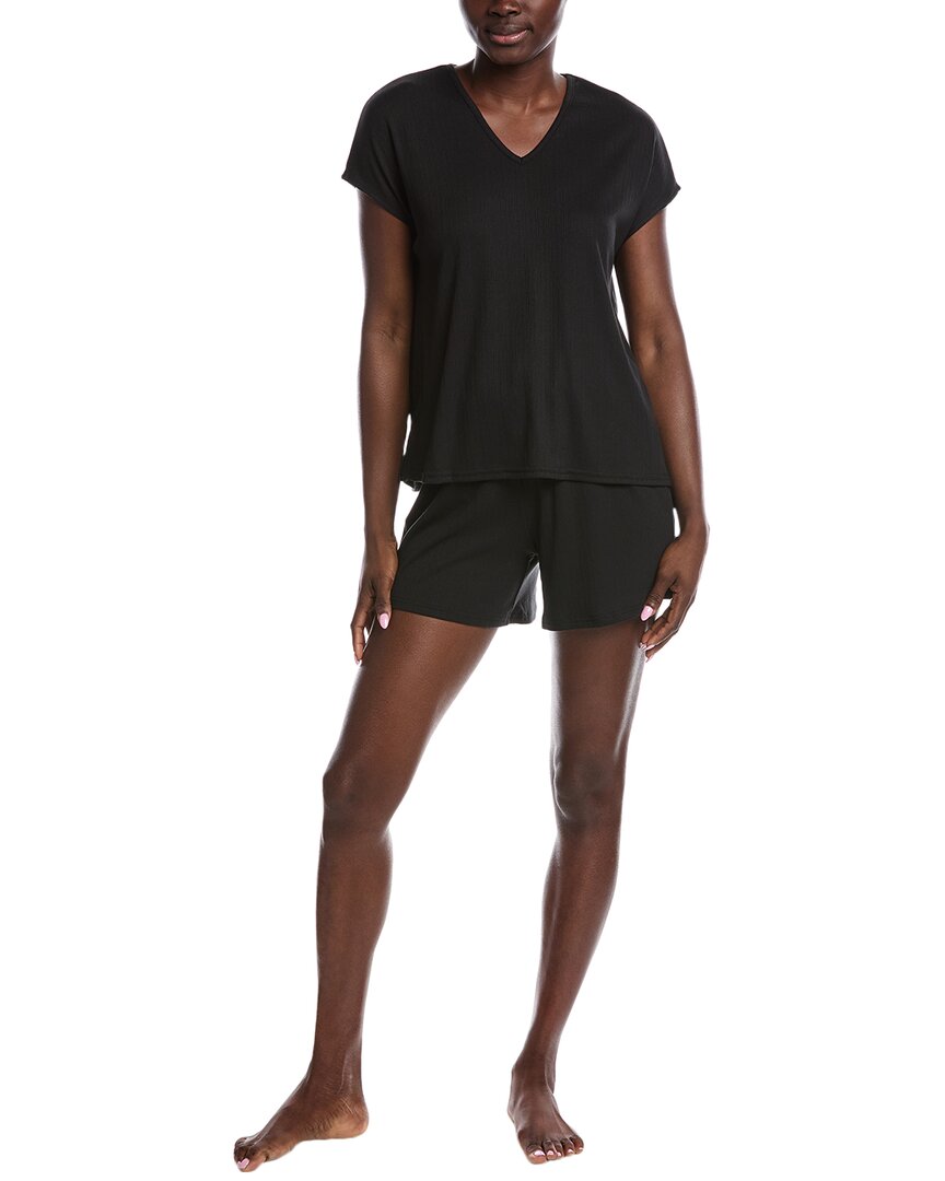 N Natori 2-предметный комплект пижамы Sooth с шортами, черный
N Natori 2-предметный комплект пижамы Sooth с шортами, черный