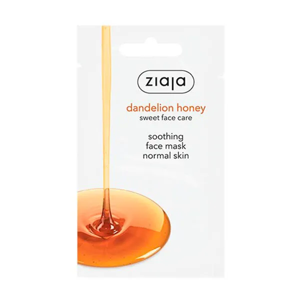 Успокаивающая маска для лица Dandelion Honey Ziaja, 7 ml
Успокаивающая маска для лица Dandelion Honey Ziaja, 7 ml