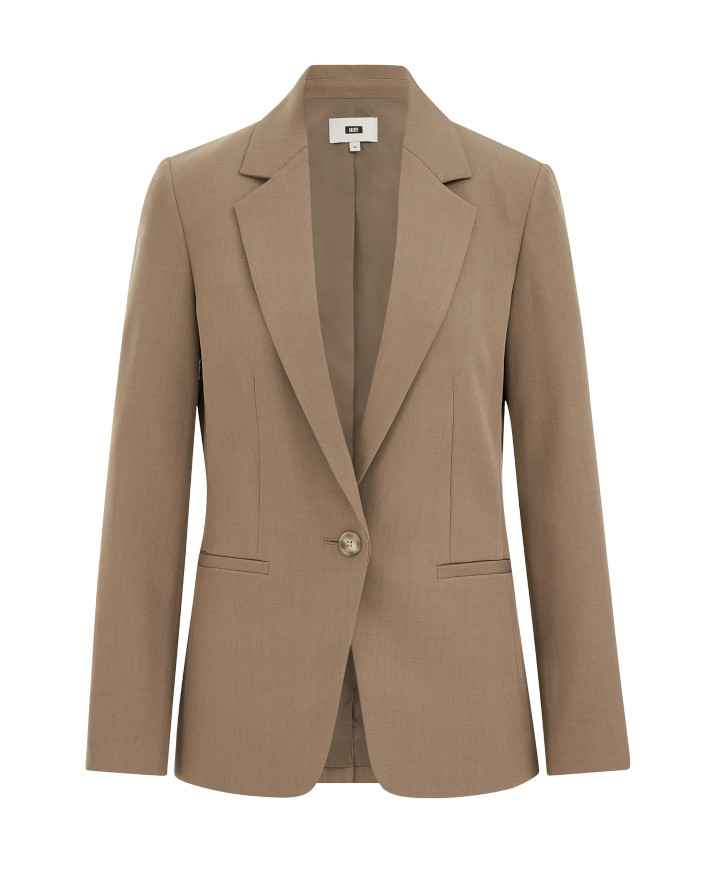 WE Fashion Пиджак в темно-бежевом цвете
WE Fashion Пиджак в темно-бежевом цвете