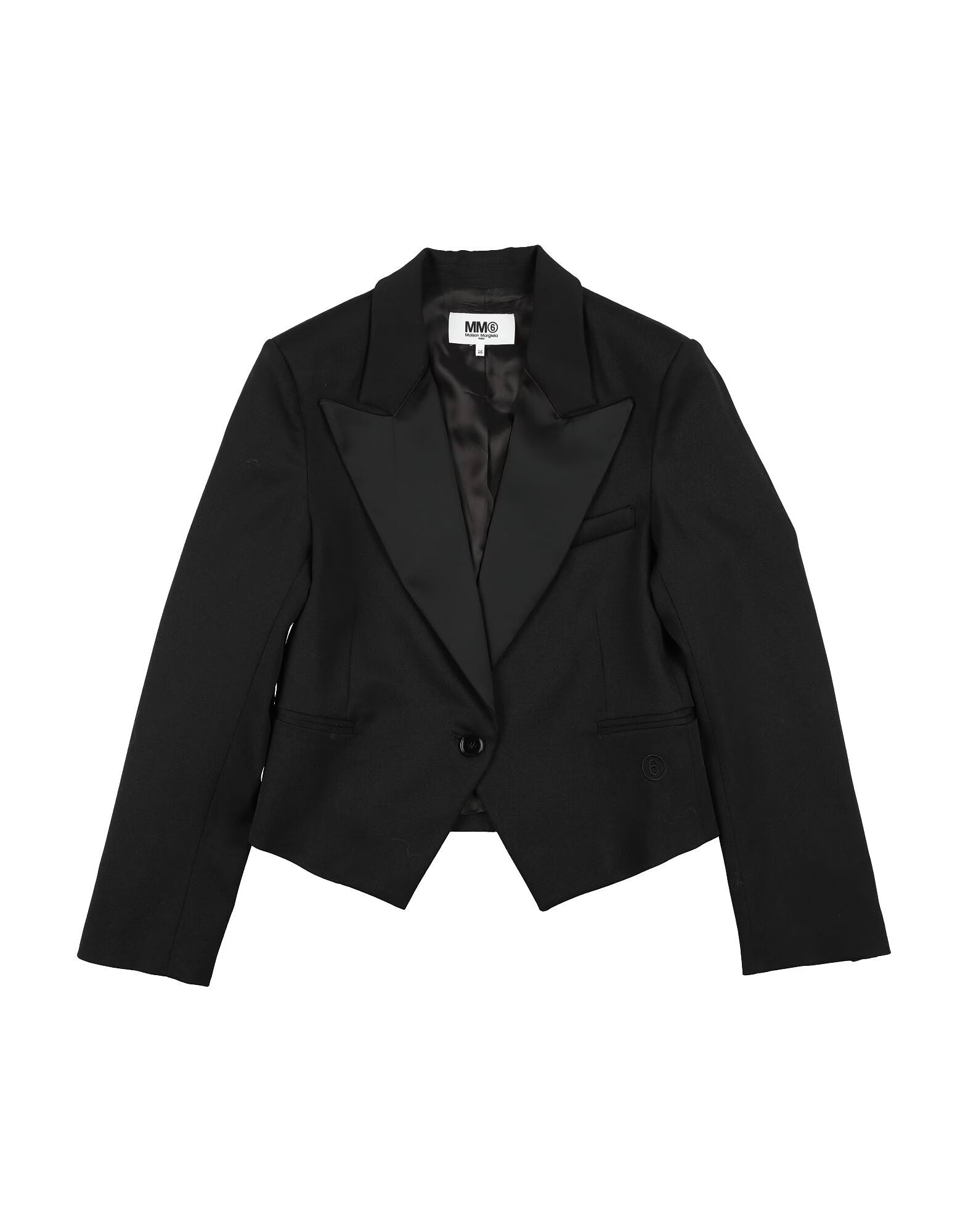 Блейзер для девочек Mm6 Maison Margiela, черный
Блейзер для девочек Mm6 Maison Margiela, черный