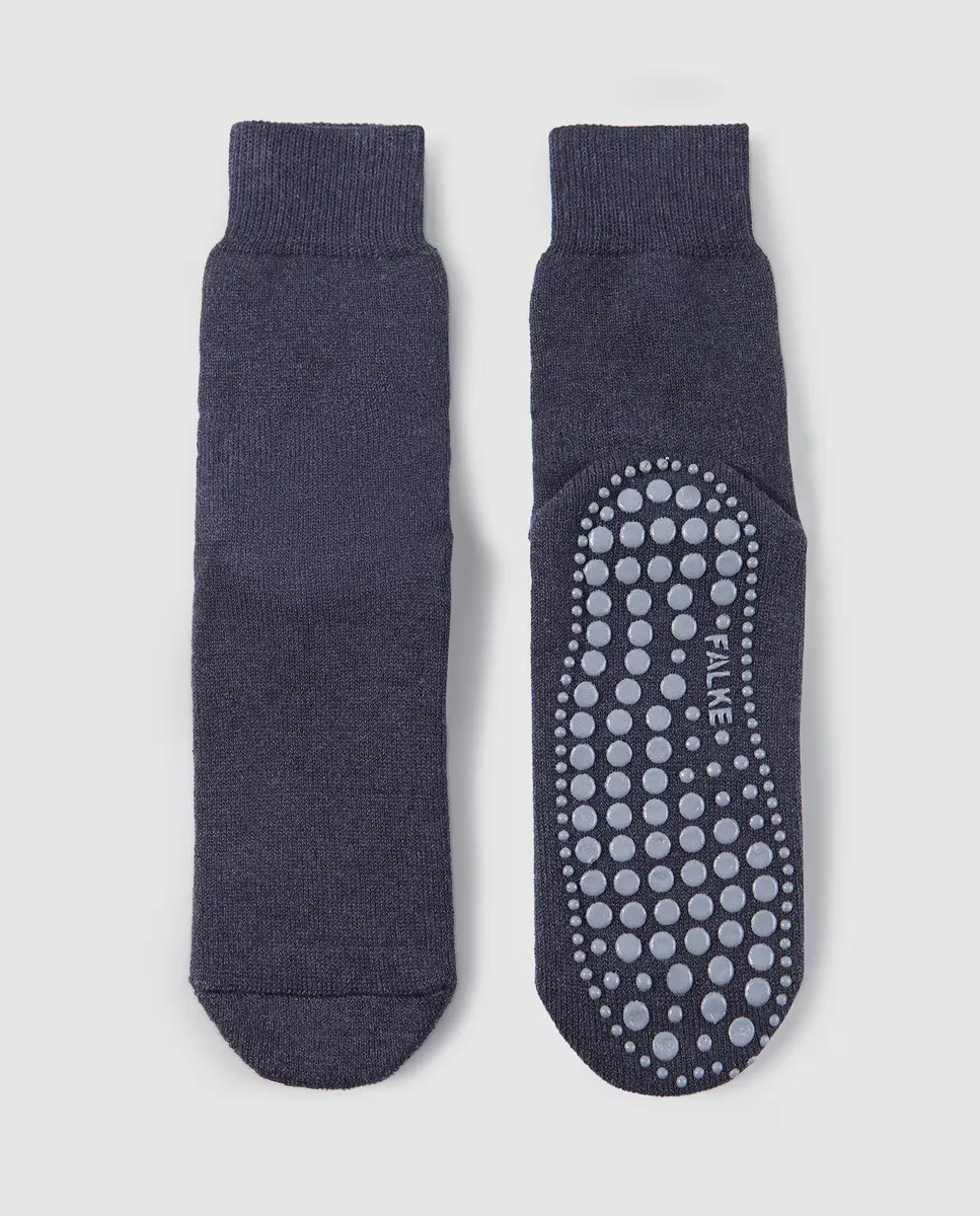 Синие мужские носки до щиколотки Falke, синий 
Синие мужские носки до щиколотки Falke, синий