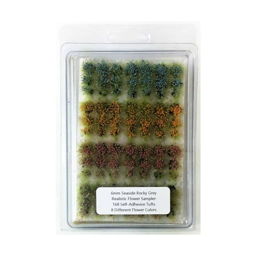 Seaside Rocky Grey — реалистичный образец цветов, Standard Self-Adhesive Tufts (6mm)
Seaside Rocky Grey — реалистичный образец цветов, Standard Self-Adhesive Tufts (6mm)