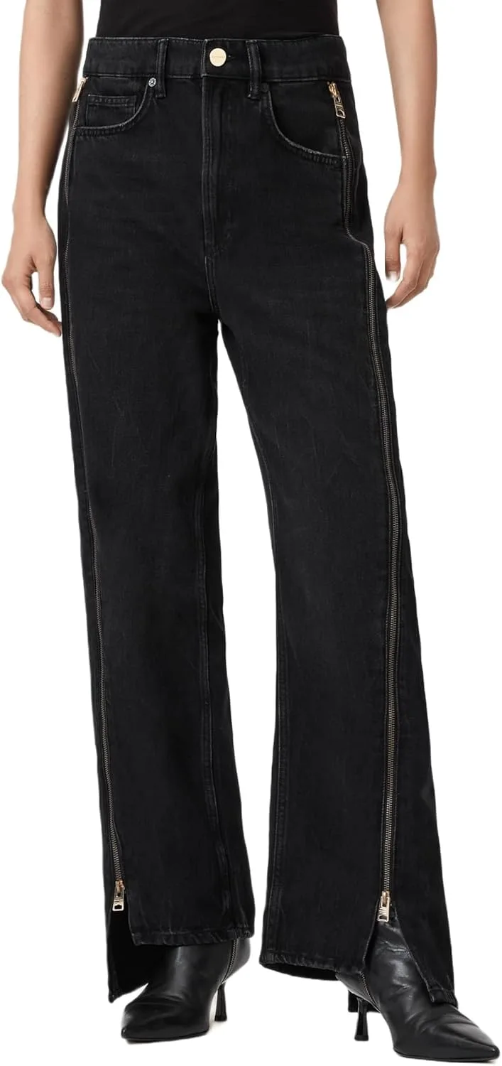AllSaints Women's Frankie Zip Jean
AllSaints Women's Frankie Zip Jean