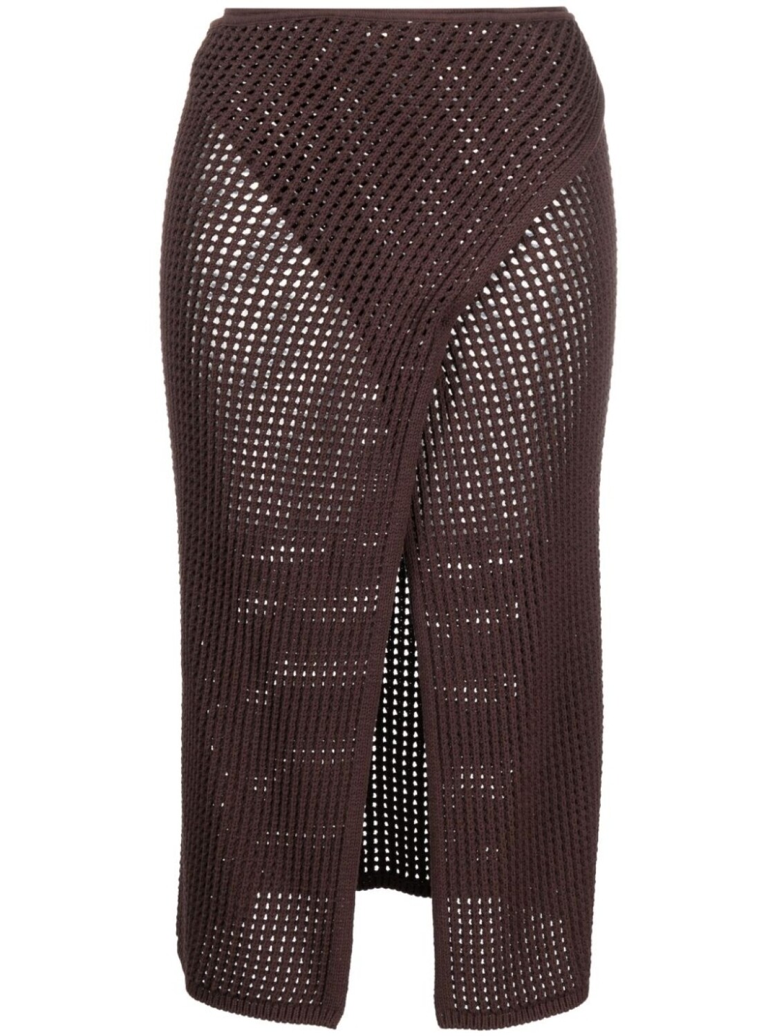 ANDREĀDAMO юбка миди в технике кроше, коричневый
ANDREĀDAMO юбка миди в технике кроше, коричневый
