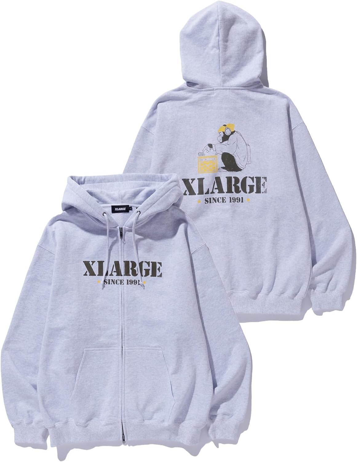 Толстовка с капюшоном размера XLARGE, толстовка с капюшоном на молнии CRATE DIGGER, мужская, пепельный
Толстовка с капюшоном размера XLARGE, толстовка с капюшоном на молнии CRATE DIGGER, мужская, пепельный