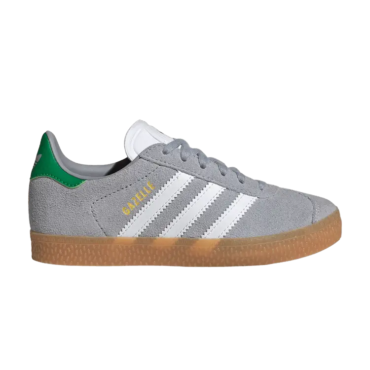 Кроссовки Adidas Gazelle C 'Silver White Green'
Кроссовки Adidas Gazelle C 'Silver White Green'