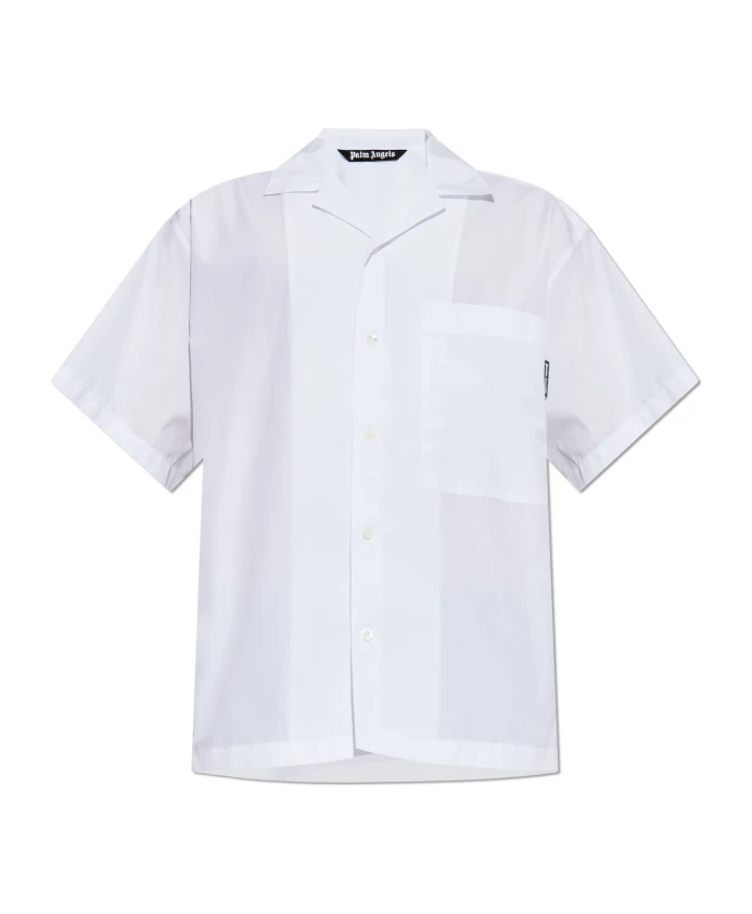 Рубашка с карманом Palm Angels, белый
Рубашка с карманом Palm Angels, белый