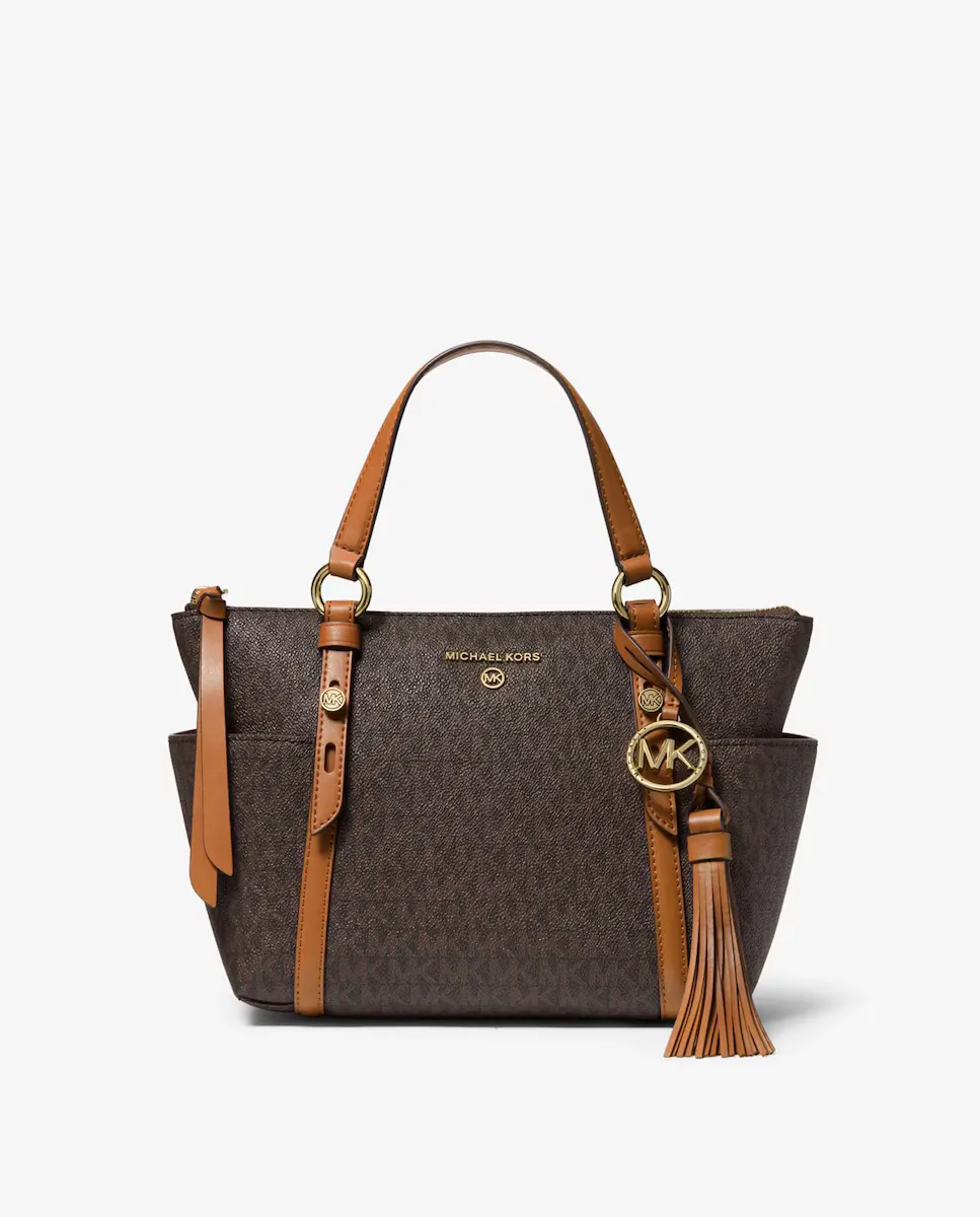 Сумка-тоут Nomad с логотипом Michael Michael Kors, коричневый
Сумка-тоут Nomad с логотипом Michael Michael Kors, коричневый