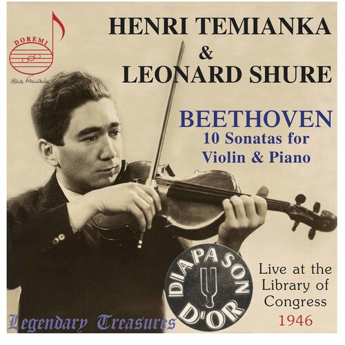 CD диск Beethoven / Shure / Temianka: 10 Sonatas for Violin & Piano 
CD диск Beethoven / Shure / Temianka: 10 Sonatas for Violin & Piano