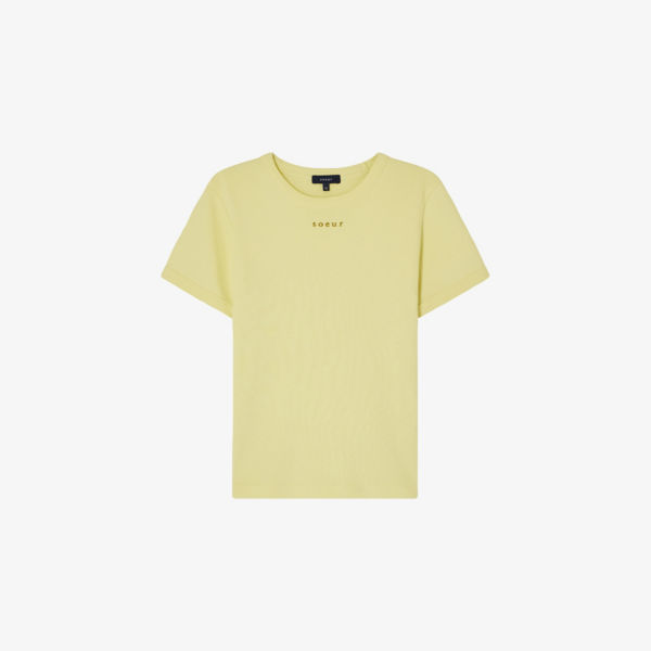 Футболка Soeur Aristide с коротким рукавом, желтый
Футболка Soeur Aristide с коротким рукавом, желтый