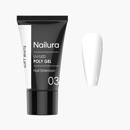 Полигель Poly Gel 3, мягкий белый, 30 мл Nailura
Полигель Poly Gel 3, мягкий белый, 30 мл Nailura