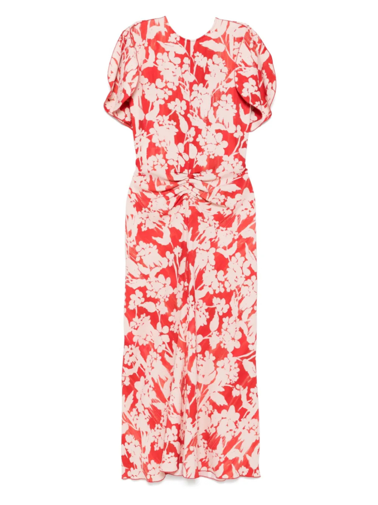 Платье миди с присборенной талией Victoria Beckham, красный
Платье миди с присборенной талией Victoria Beckham, красный