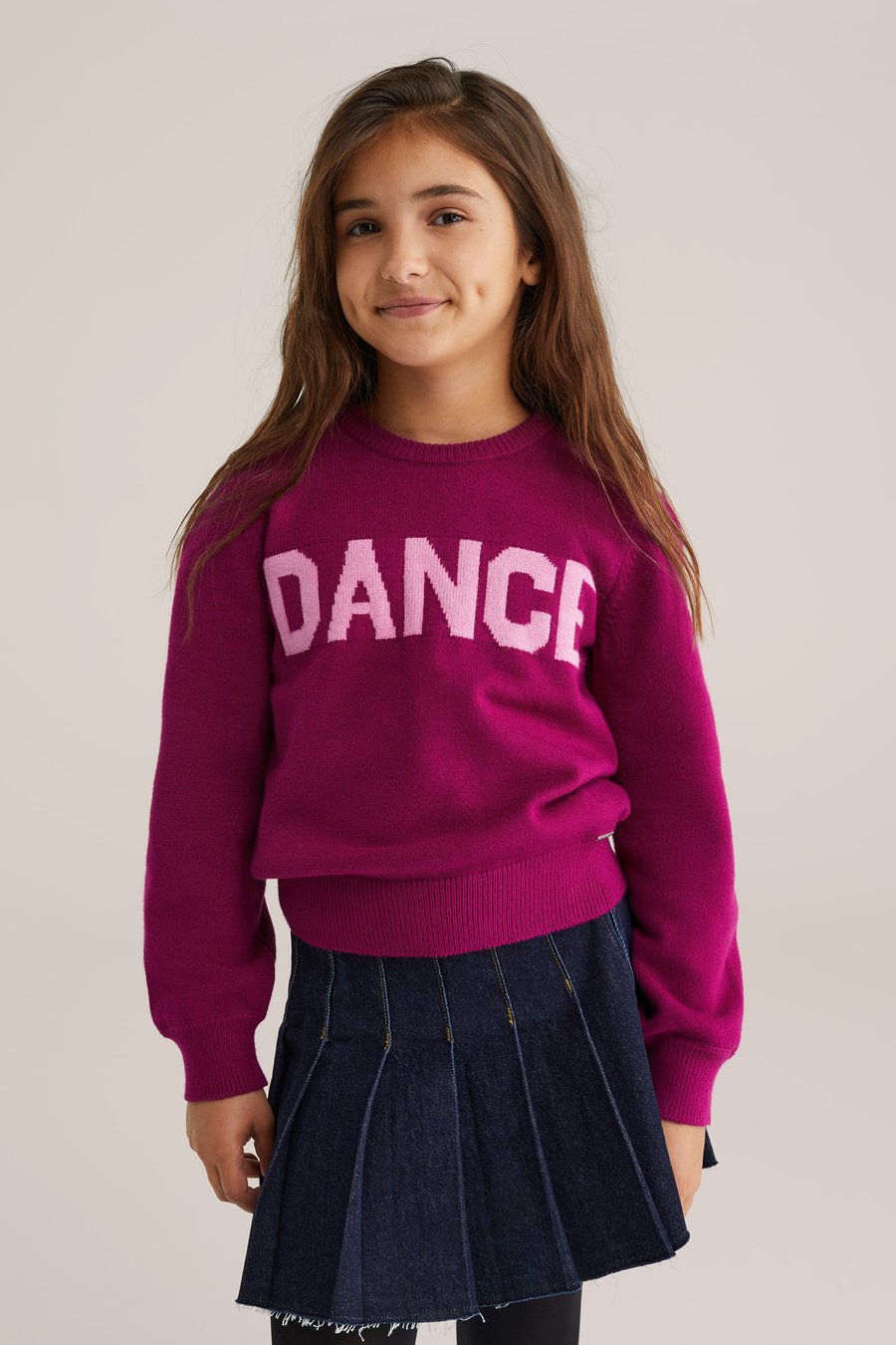 Джемпер WE Fashion Jumper, Pink/Mottled Pink
Джемпер WE Fashion Jumper, Pink/Mottled Pink