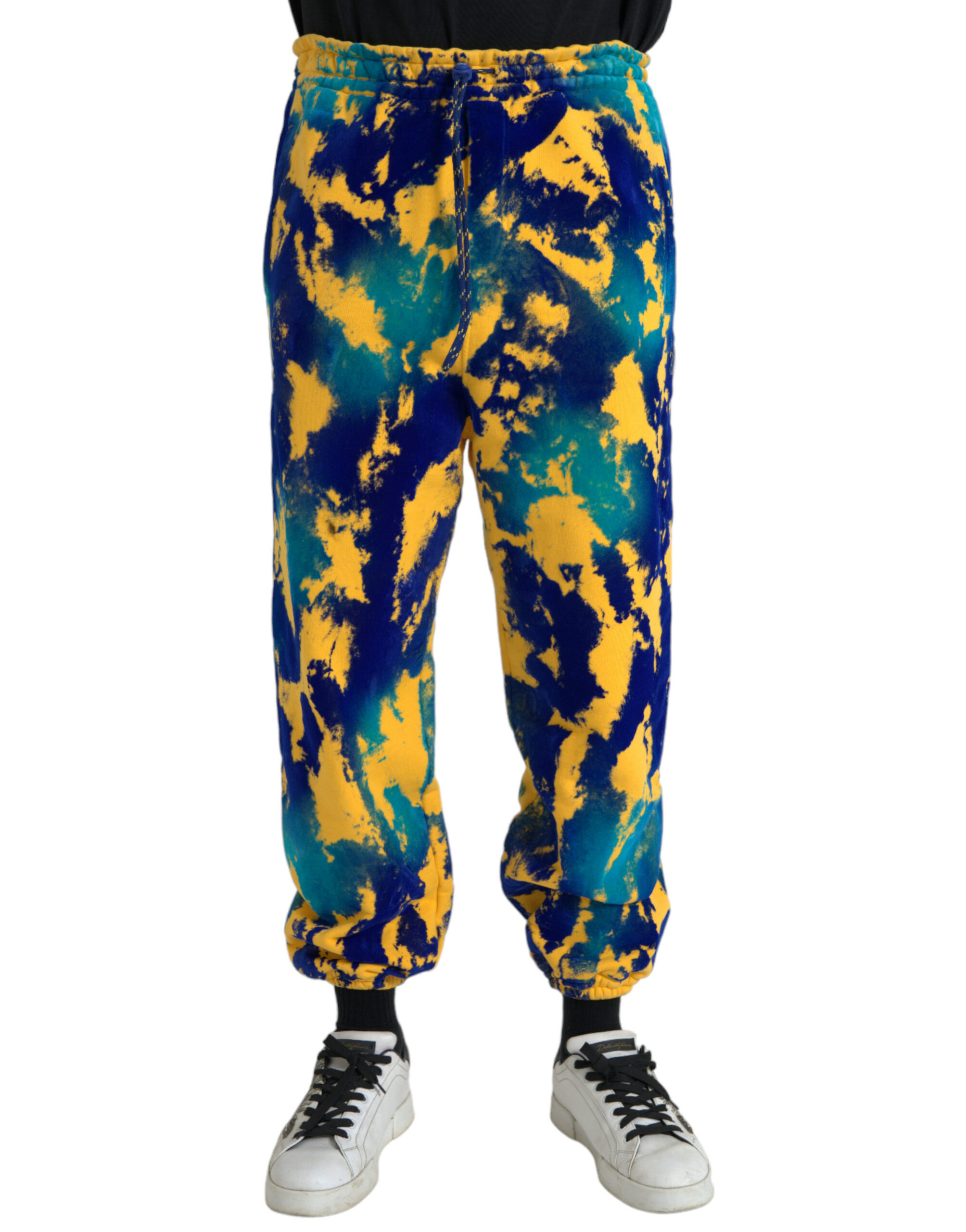 Многоцветные хлопковые спортивные штаны Tie Dye Jogger для мужчин Dolce & Gabbana
Многоцветные хлопковые спортивные штаны Tie Dye Jogger для мужчин Dolce & Gabbana