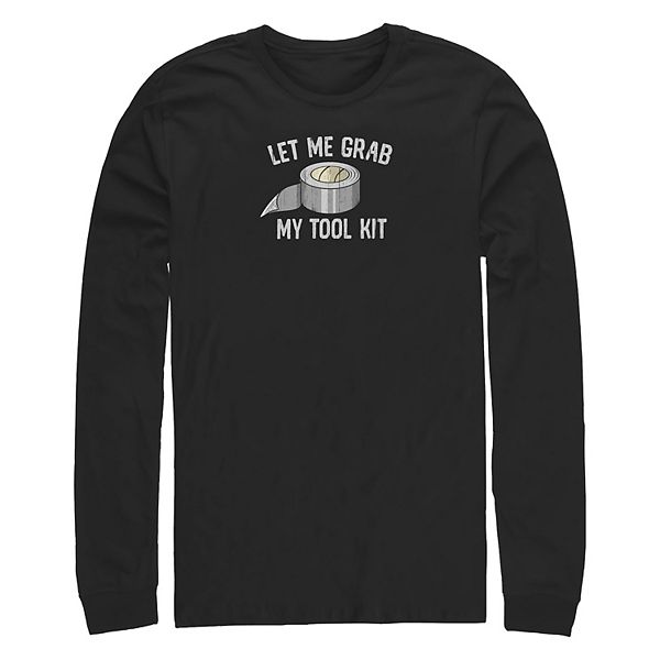 Футболка с длинным рукавом Big & tall Let me grab my tool kit Licensed Character
Футболка с длинным рукавом Big & tall Let me grab my tool kit Licensed Character