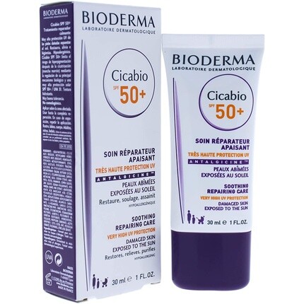 Cicabio Успокаивающий восстанавливающий уход Spf50+ 30 мл, Bioderma
Cicabio Успокаивающий восстанавливающий уход Spf50+ 30 мл, Bioderma