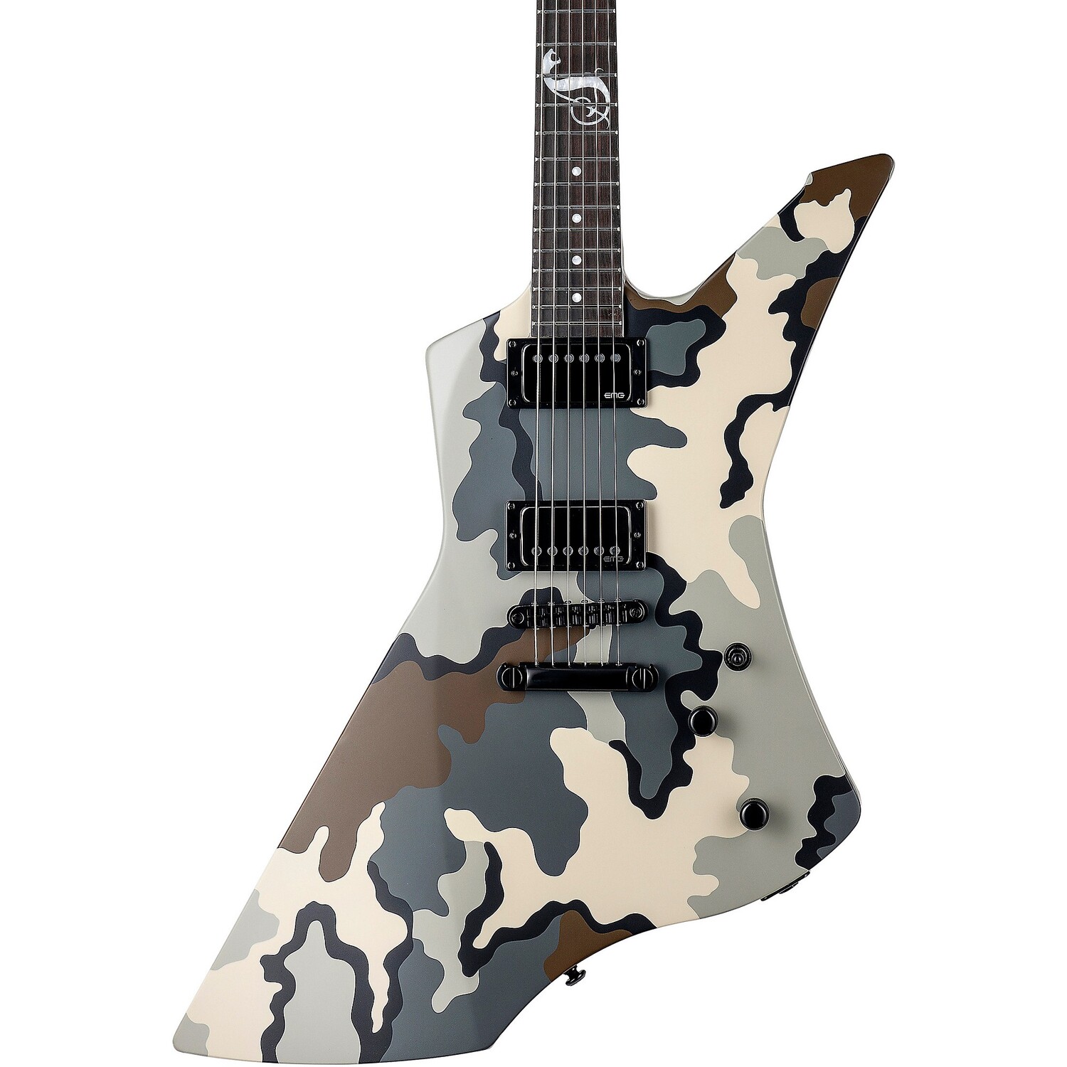 ESP James Hetfield LTD Signature Snakebyte камуфляж для электрогитары
ESP James Hetfield LTD Signature Snakebyte камуфляж для электрогитары