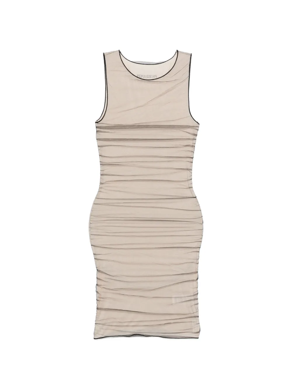 Приталенное мини-платье из тюля Patrizia Pepe, бежевый
Приталенное мини-платье из тюля Patrizia Pepe, бежевый