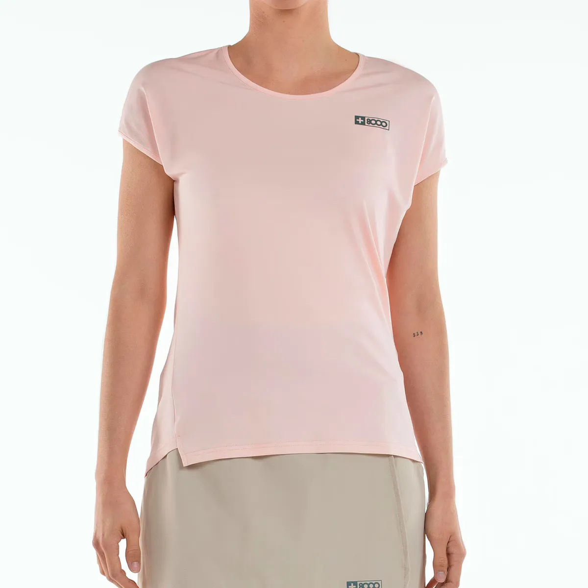 Женская футболка с коротким рукавом Valeska +8000, пастельно-розовый
Женская футболка с коротким рукавом Valeska +8000, пастельно-розовый