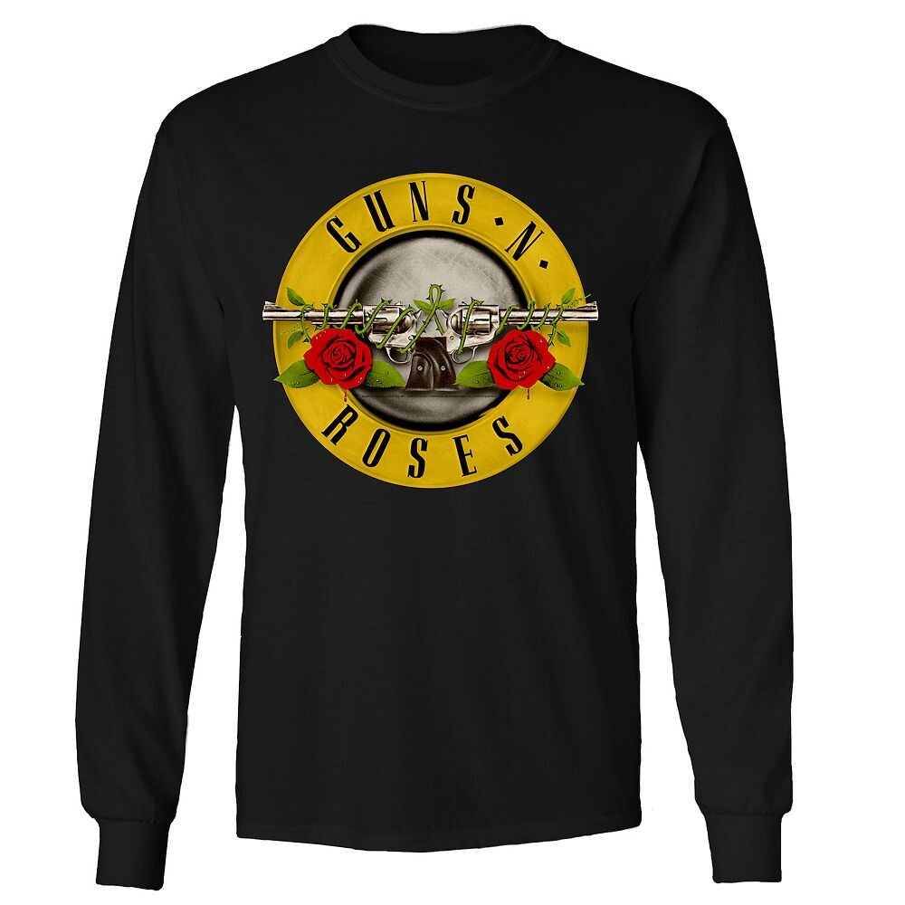 Мужская классическая футболка Guns n' Roses Bullet с длинными рукавами Licensed Character, черный
Мужская классическая футболка Guns n' Roses Bullet с длинными рукавами Licensed Character, черный