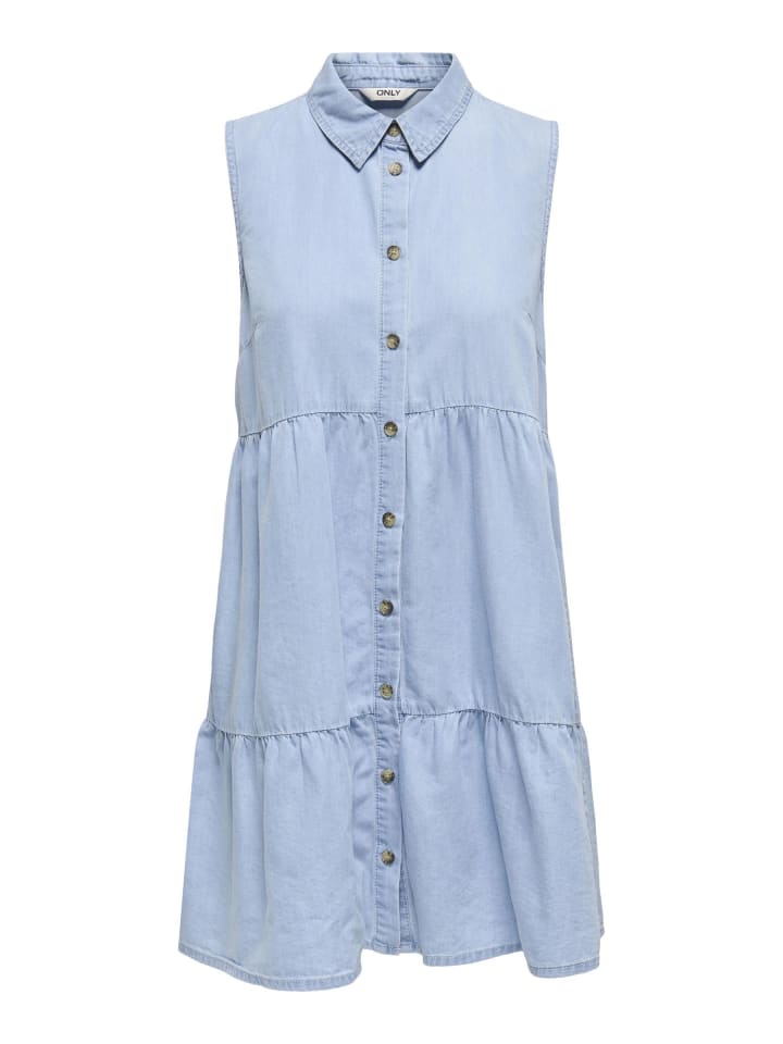 Платье до колена ONLY, светло-синий деним
Платье до колена ONLY, светло-синий деним
