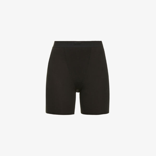 Пижамные плавки Boyfriend из эластичного джерси с высокой посадкой Skims, оникс
Пижамные плавки Boyfriend из эластичного джерси с высокой посадкой Skims, оникс