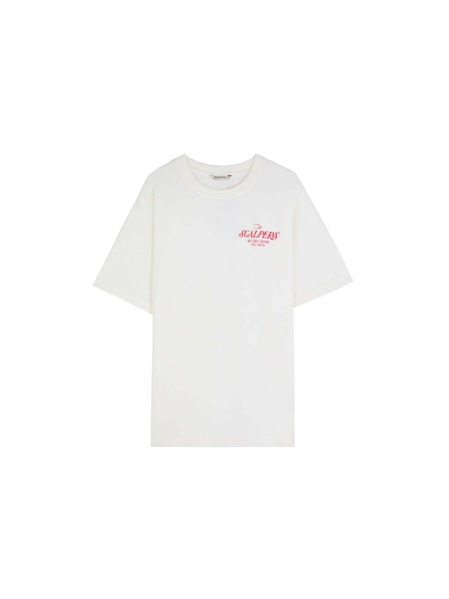 Футболка Scalpers Sc Bazaar, Off white
Футболка Scalpers Sc Bazaar, Off white