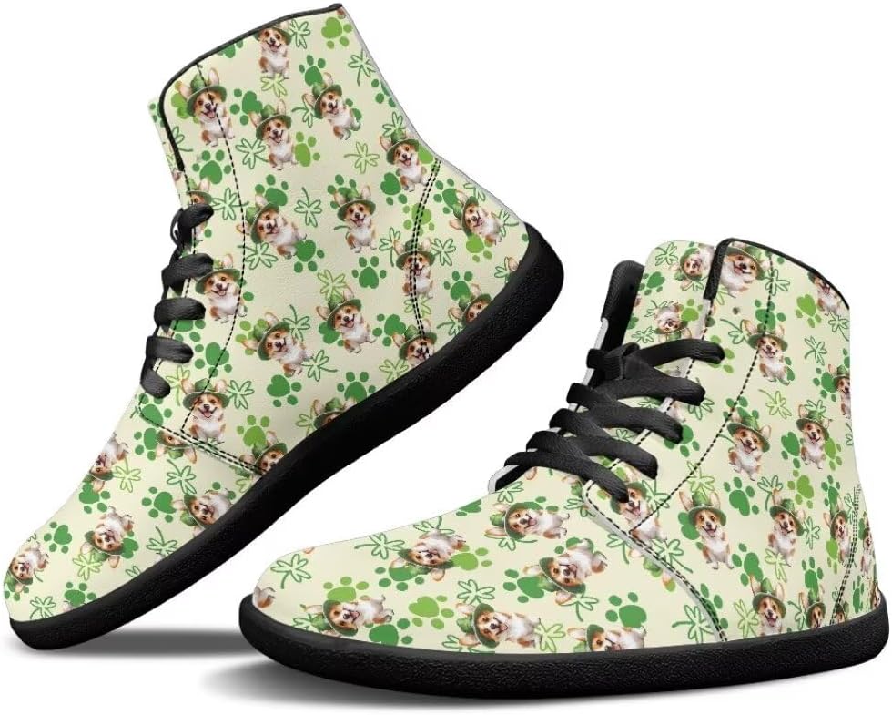 Мужские кроссовки St. Patrick's Day с босоножками, легкие, с широкой носковой частью, противоскользящие, высокие, с подошвой Zero Drop Getelinseng, St. Patrick's Day Dog Paws
Мужские кроссовки St. Patrick's Day с босоножками, легкие, с широкой носковой частью, противоскользящие, высокие, с подошвой Zero Drop Getelinseng, St. Patrick's Day Dog Paws