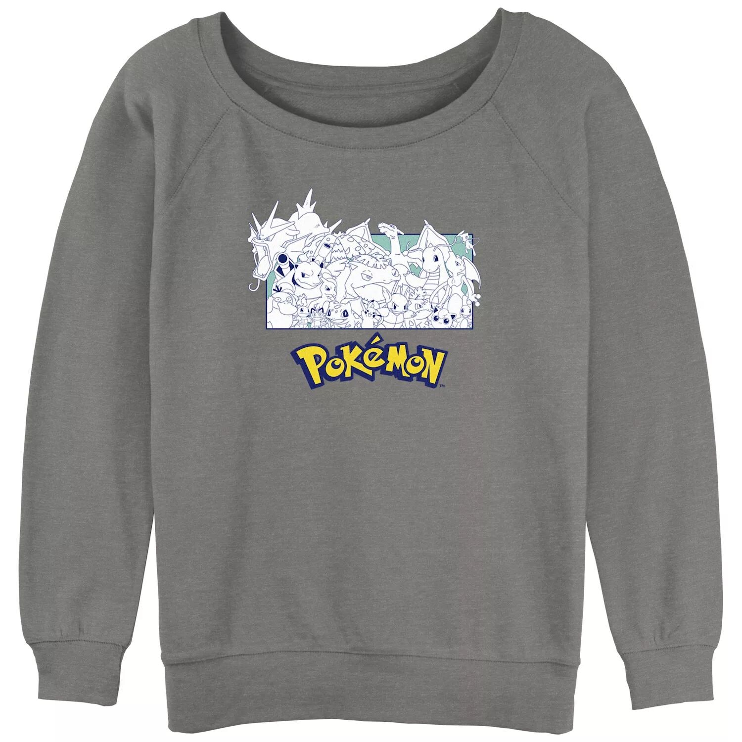 Махровый свитшот с напуском и рисунком Pokémon Licensed Character, серый
Махровый свитшот с напуском и рисунком Pokémon Licensed Character, серый