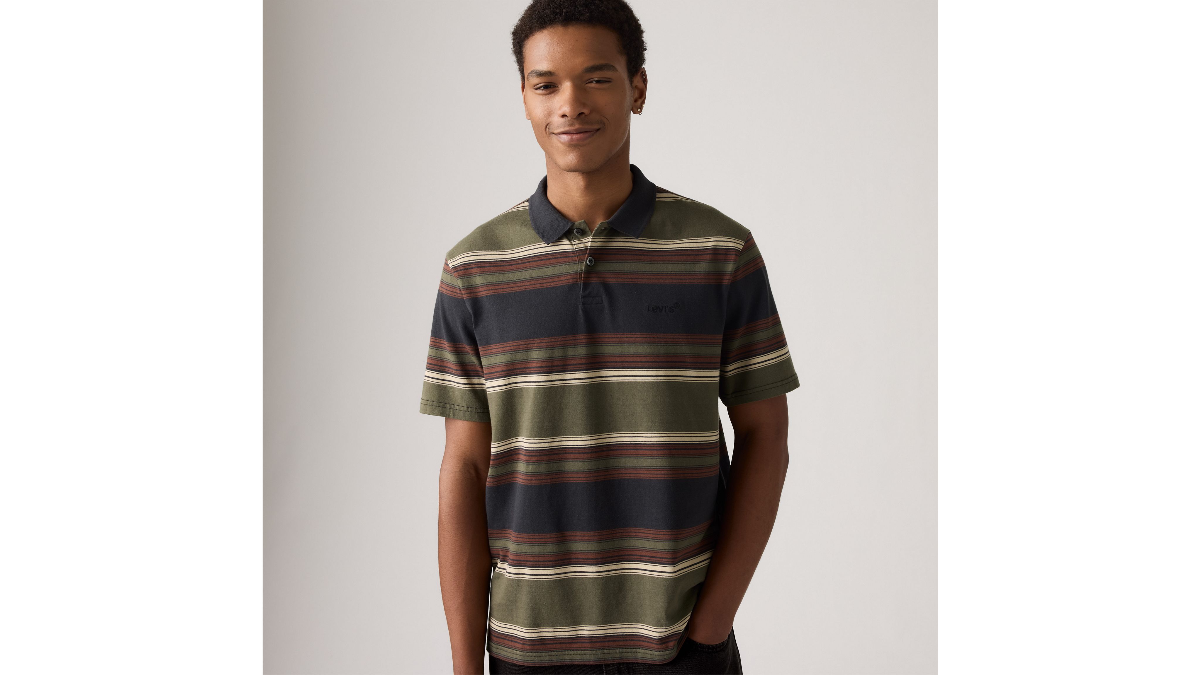 Настоящая рубашка-поло Levi's, Edmund Stripe Grape - Purple
Настоящая рубашка-поло Levi's, Edmund Stripe Grape - Purple