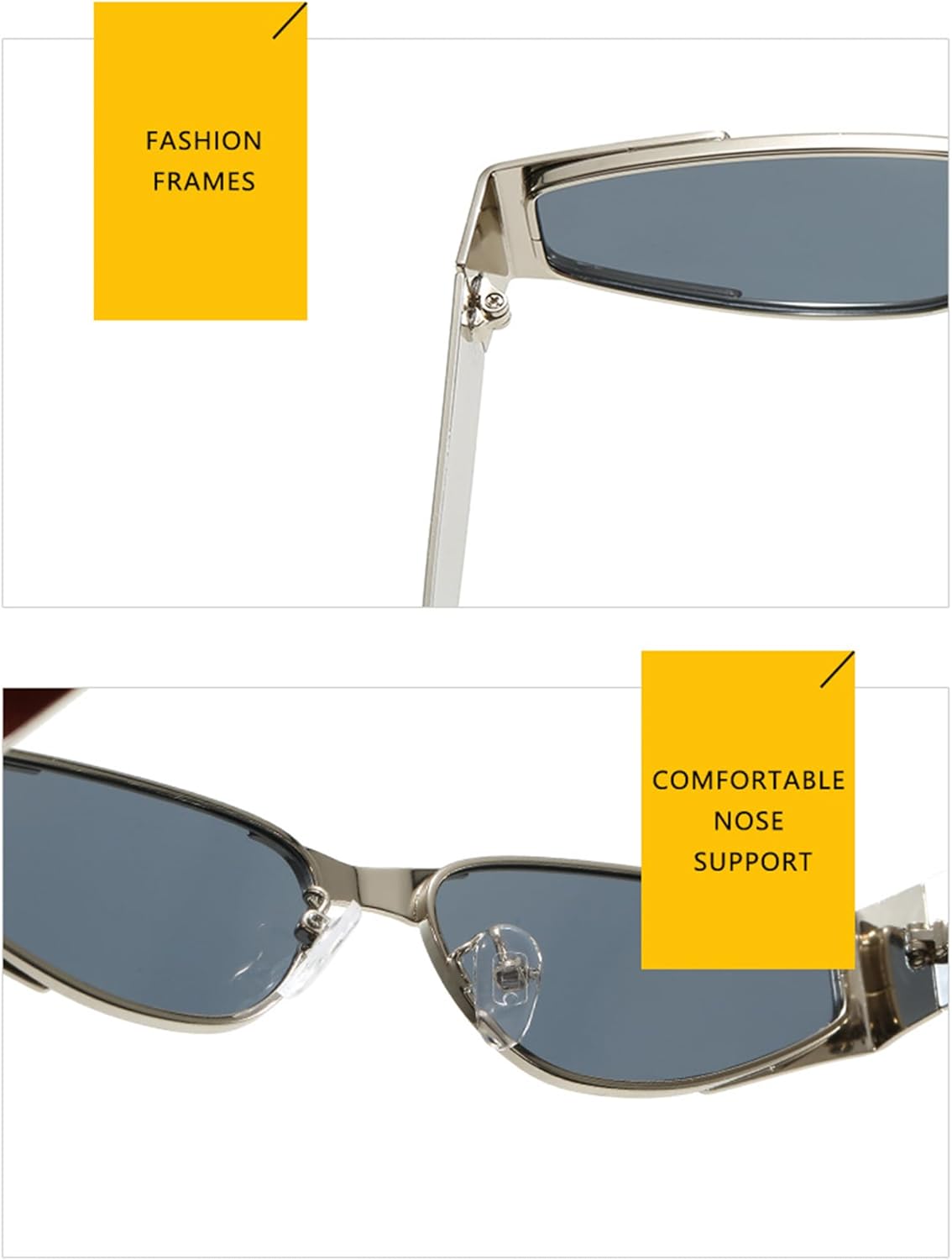 Женские солнцезащитные очки Bullabulling в стиле ретро, узкие овальные, в стиле Y2K, маленькие «кошачий глаз», винтажная золотая металлическая оправа, цвет шампанского, Gold/Champange
Женские солнцезащитные очки Bullabulling в стиле ретро, узкие овальные, в стиле Y2K, маленькие «кошачий глаз», винтажная золотая металлическая оправа, цвет шампанского, Gold/Champange